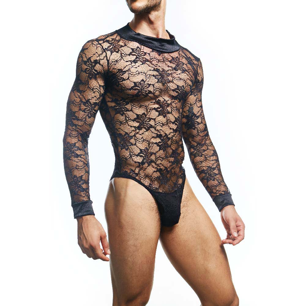 Secret Male Men's Lingerie Sexy Bodysuit SMV008