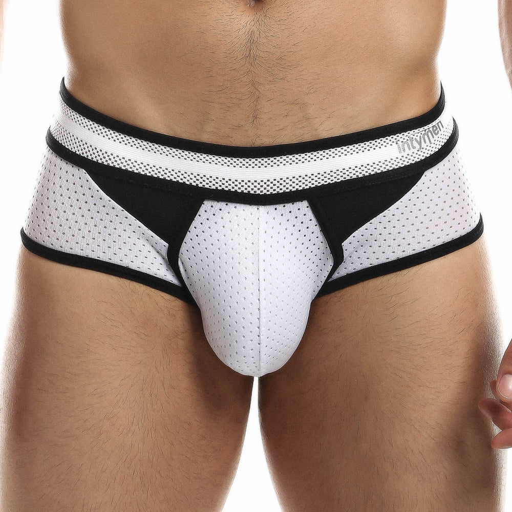 Pimfylm Underwear For Men Boxers Mens Micro Mesh Stretch Bikini Briefs  Pouch Underwear Black Large 