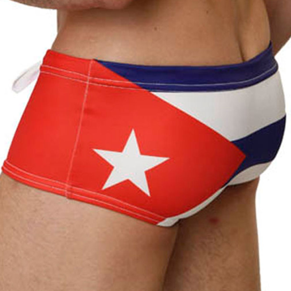 Mensuas MN8009  Flag Swim Trunk