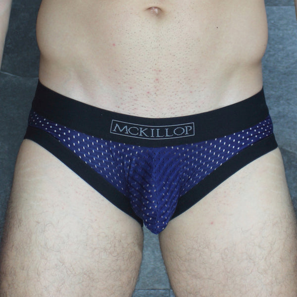 McKillop Modal Tanga Sports Brief Navy